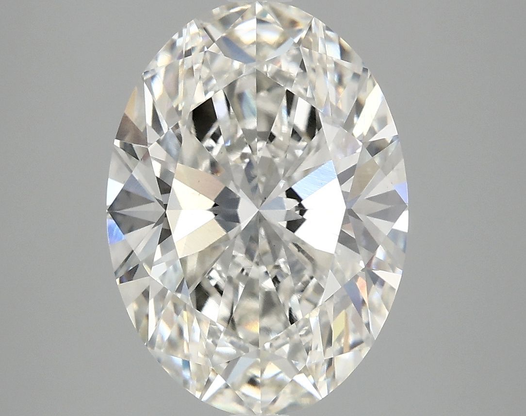 4.10 ct. oval Lab Grown Diamond front image