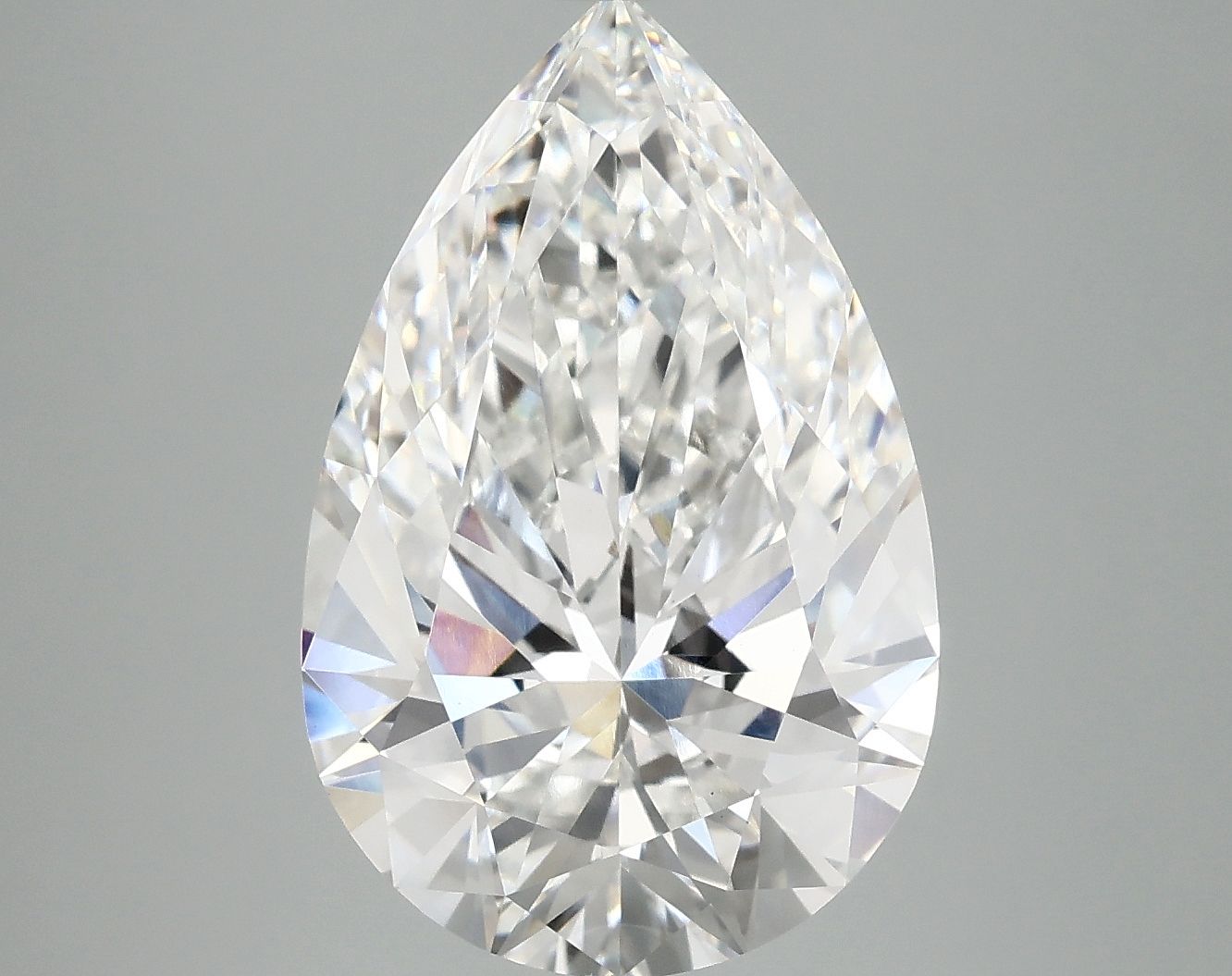 5.72 ct. pear Lab Grown Diamond front image