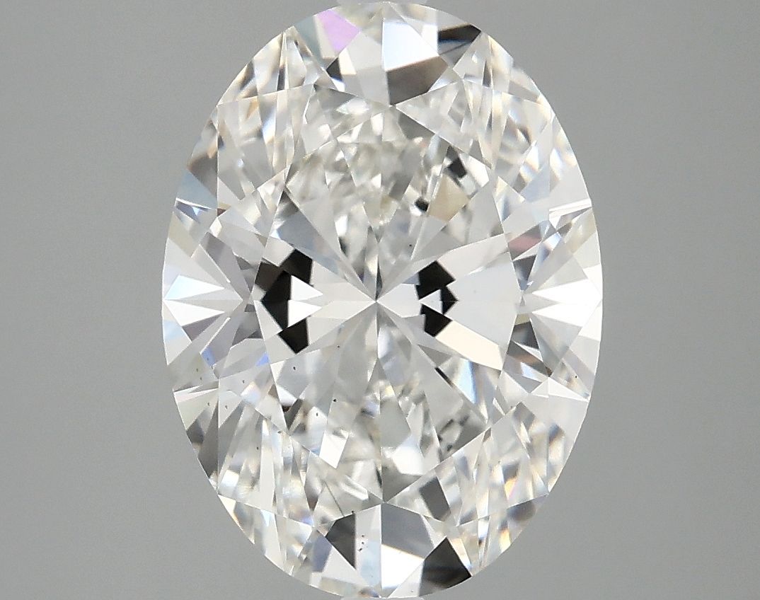 4.04 ct. oval Lab Grown Diamond front image