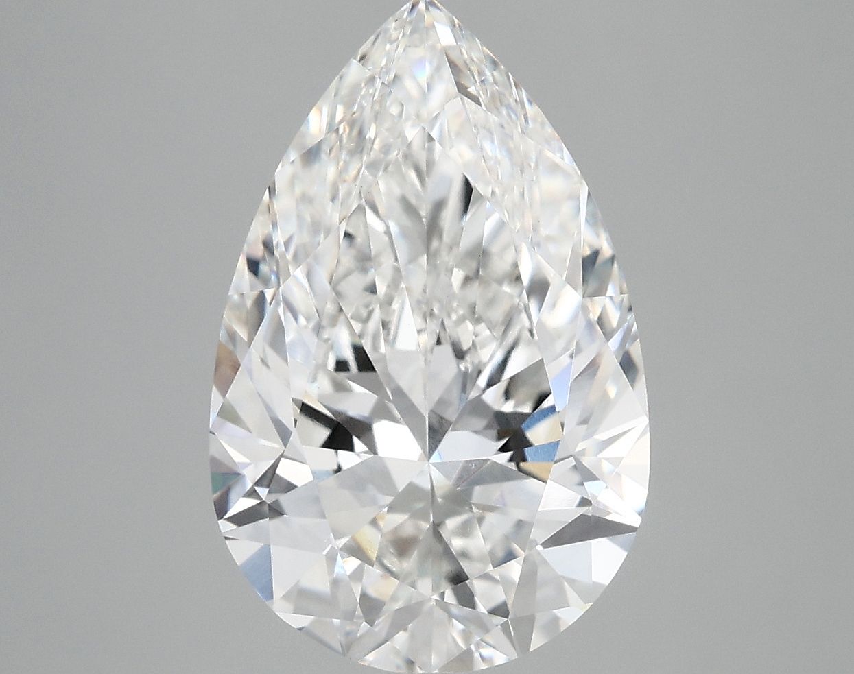 5.02 ct. pear Lab Grown Diamond front image