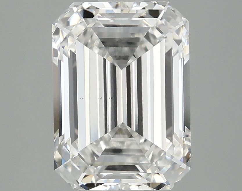 3.10 ct. emerald Lab Grown Diamond front image