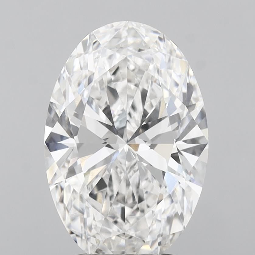 2.85 ct. oval Lab Grown Diamond front image