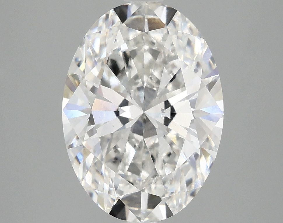 3.02 ct. oval Lab Grown Diamond front image