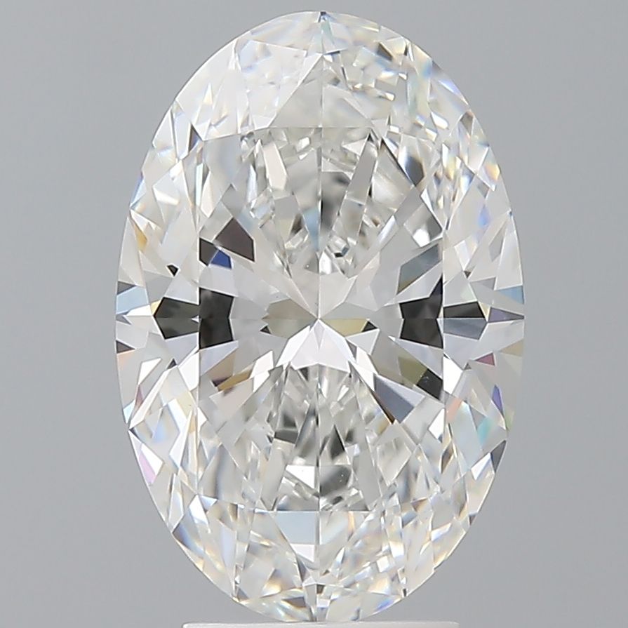 4.09 ct. oval Lab Grown Diamond front image