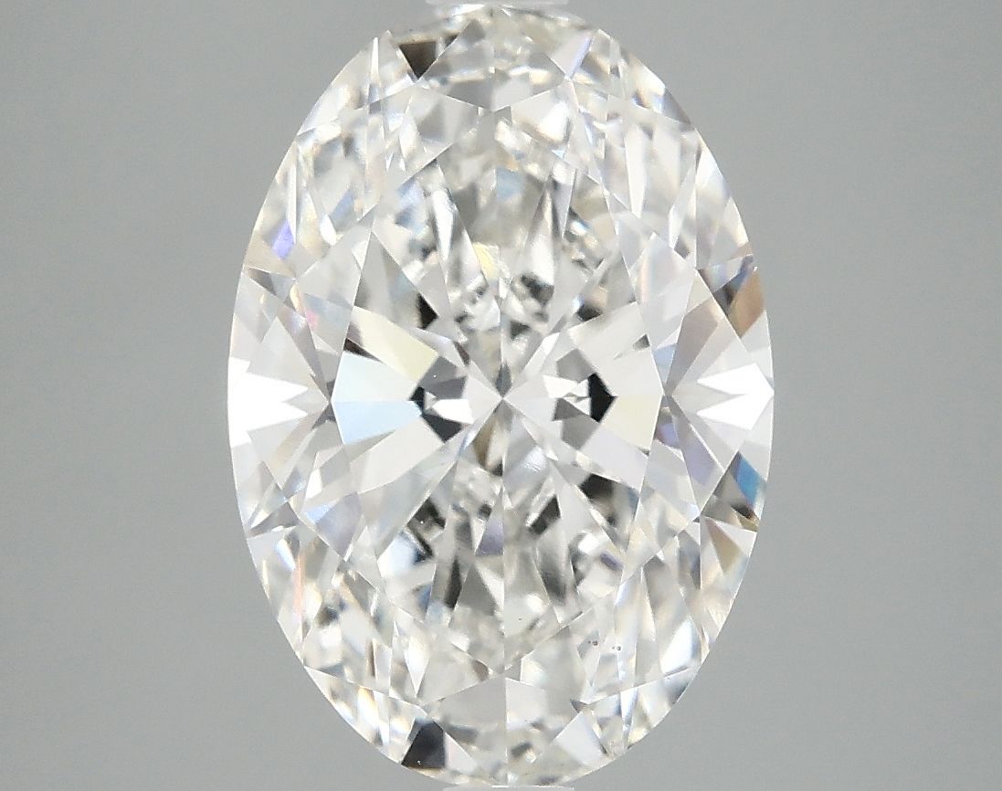 3.99 ct. oval Lab Grown Diamond front image