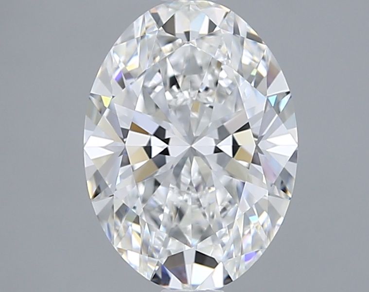 2.01 ct. oval Lab Grown Diamond front image