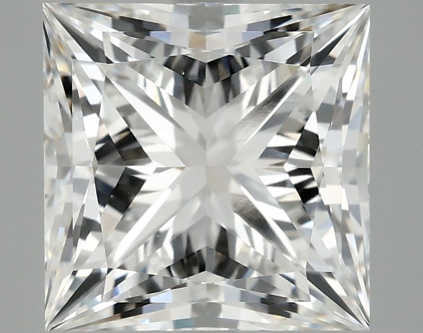 4.14 ct. princess Lab Grown Diamond front image
