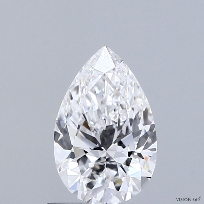 1 ct lab-grown Pear Diamond