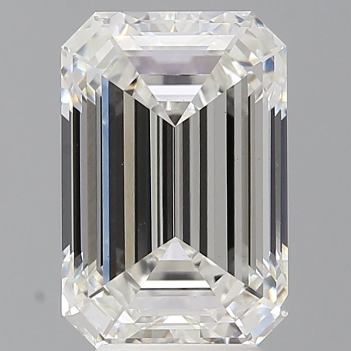4.57 ct. emerald Lab Grown Diamond front image