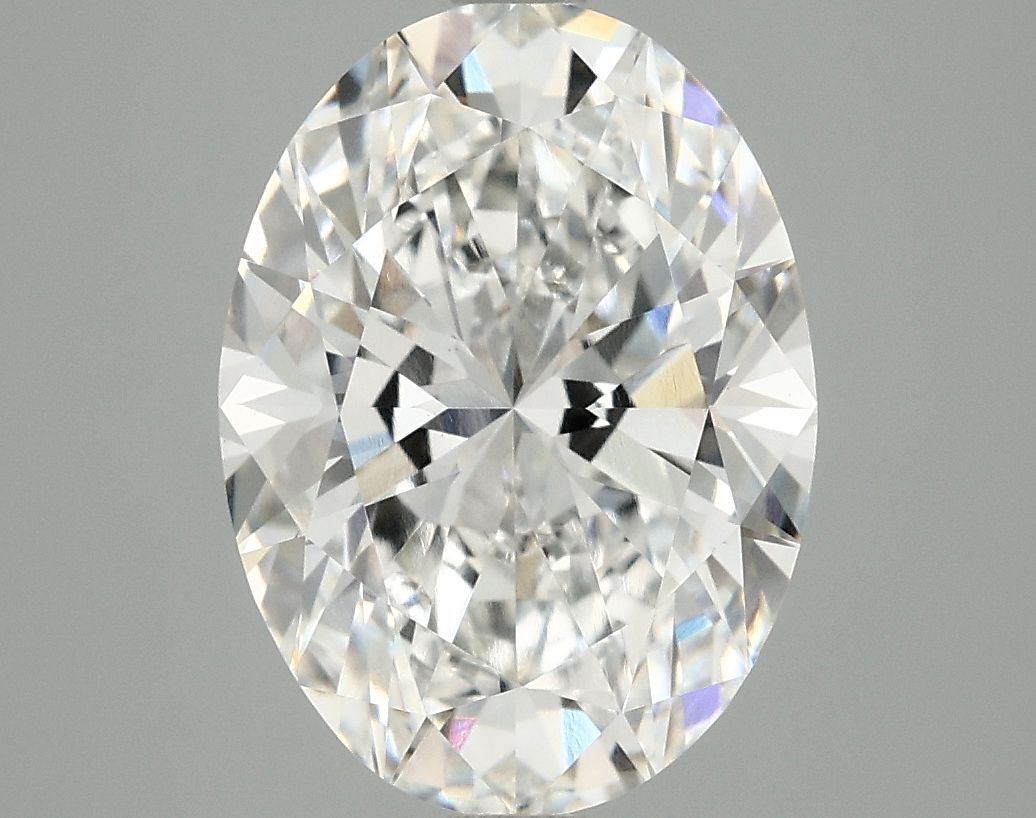 4.08 ct. oval Lab Grown Diamond front image