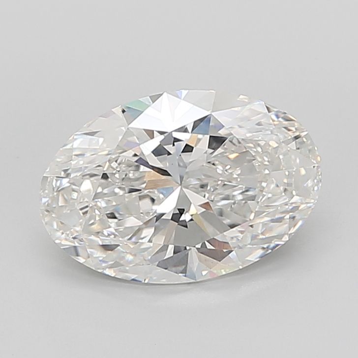 6.04 ct. oval Lab Grown Diamond front image
