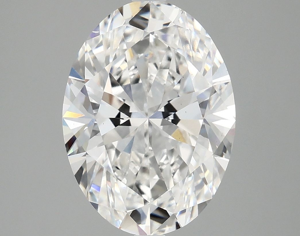 3.94 ct. oval Lab Grown Diamond front image