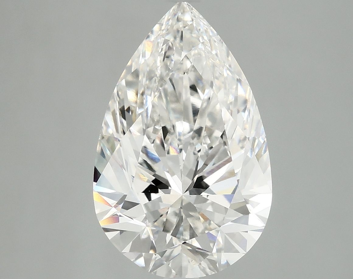 4.10 ct. pear Lab Grown Diamond front image