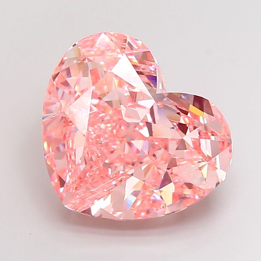 24.88 ct. heart Lab Grown Diamond front image