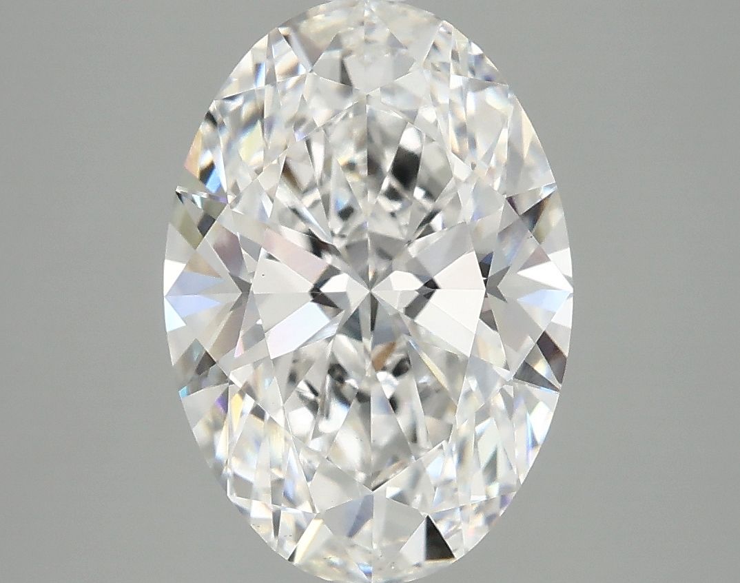 3.93 ct. oval Lab Grown Diamond front image