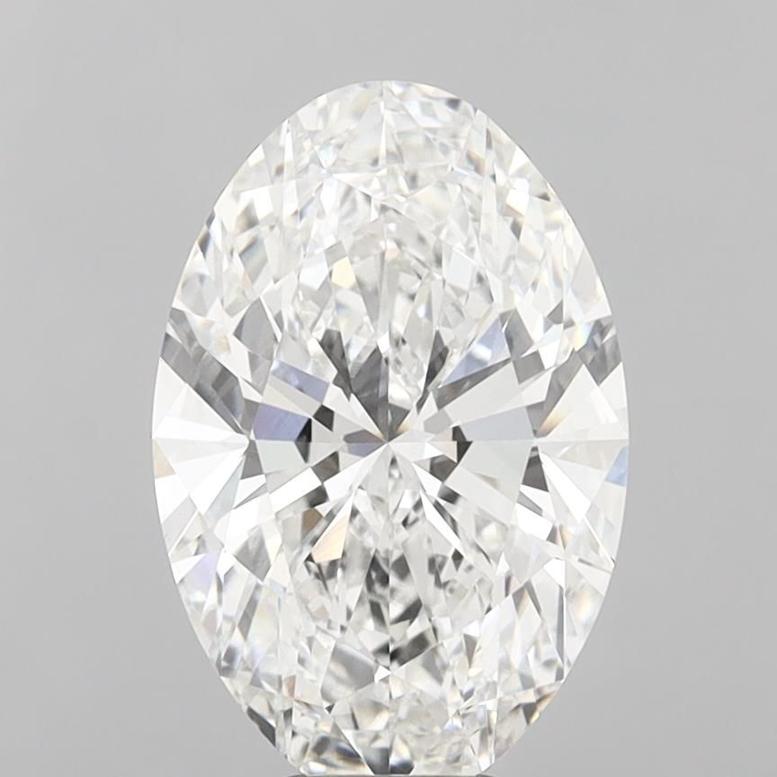 7.54 ct. oval Lab Grown Diamond front image
