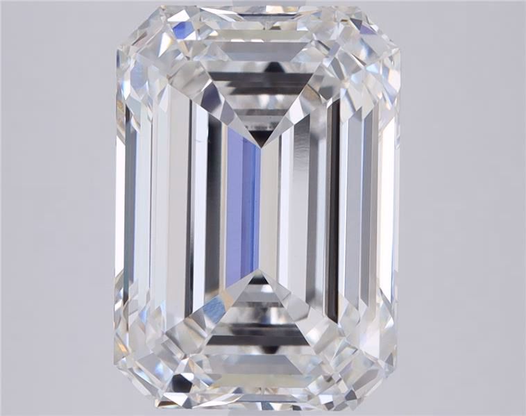 3.21 ct. emerald Lab Grown Diamond front image