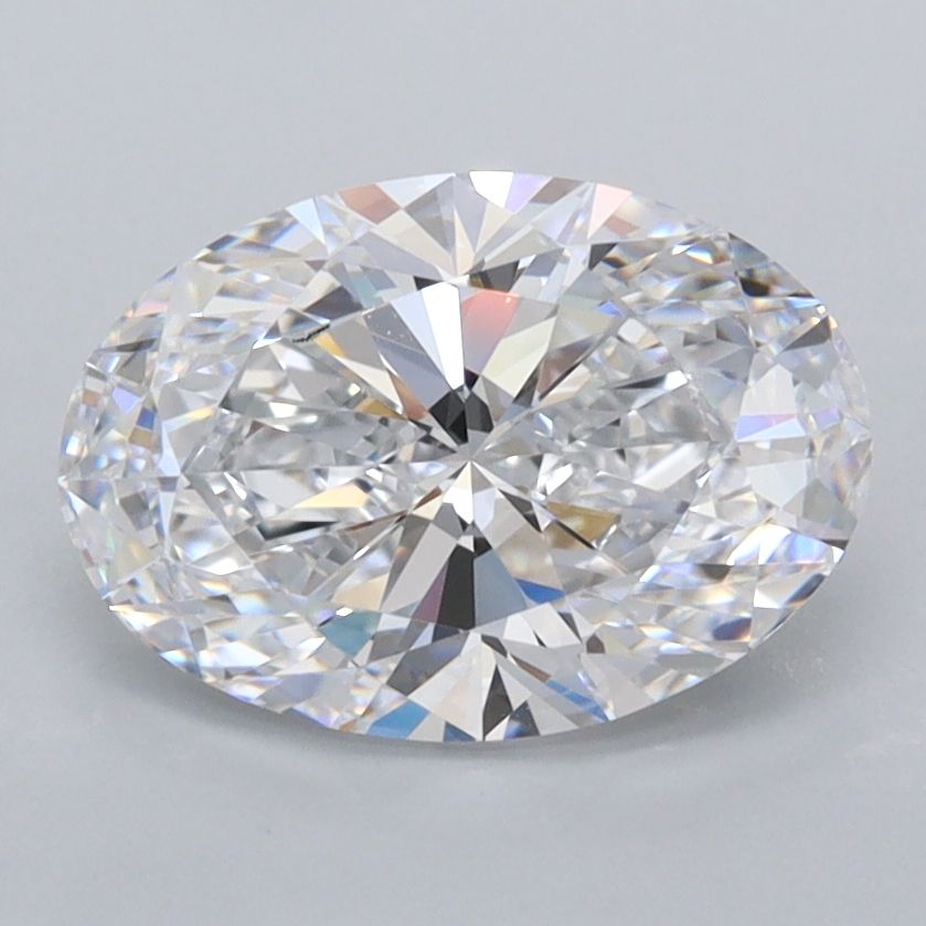 1.96 ct. oval Lab Grown Diamond front image