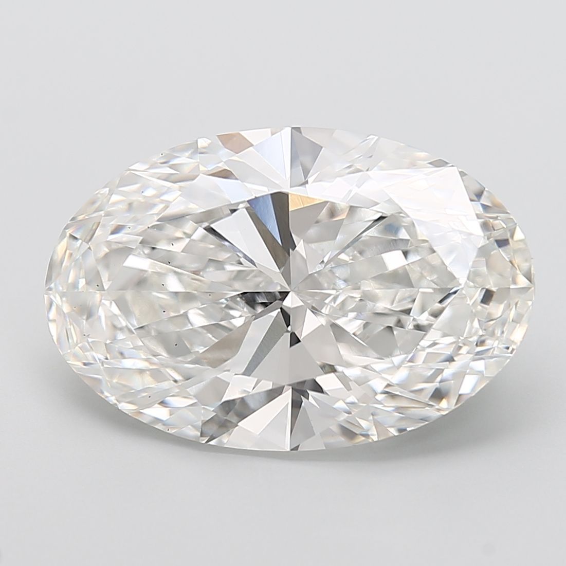 13.15 ct. oval Lab Grown Diamond front image