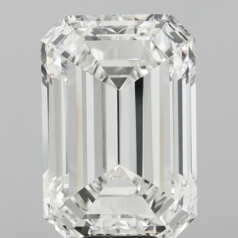 11.57 ct. emerald Lab Grown Diamond front image