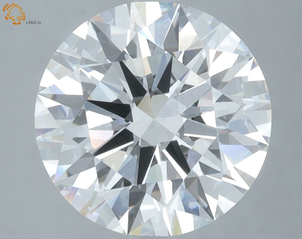 5.02 ct. round Lab Grown Diamond front image