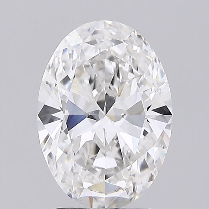 2.75 ct. oval Lab Grown Diamond front image
