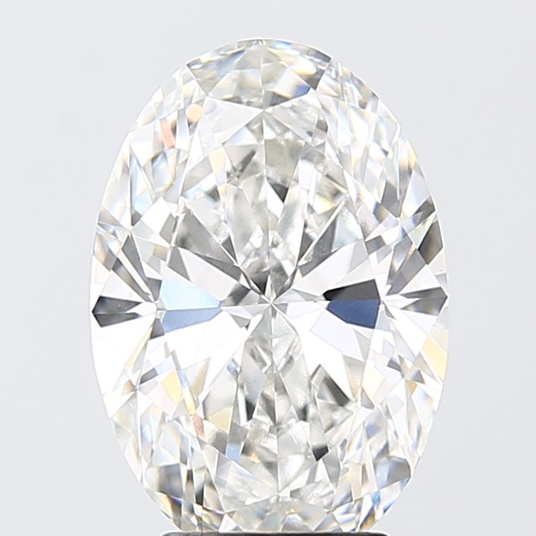 4.05 ct. oval Lab Grown Diamond front image