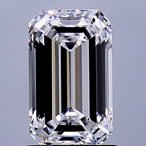 1.43 ct. emerald Lab Grown Diamond front image