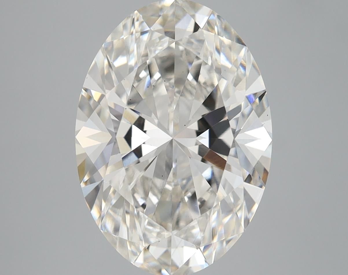 4.11 ct. oval Lab Grown Diamond front image
