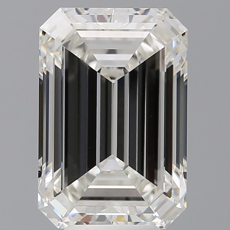7.03 ct. emerald Lab Grown Diamond front image