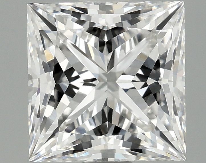 2.10 ct. princess Lab Grown Diamond front image