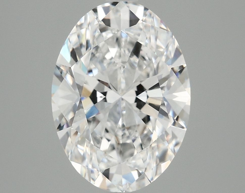 3.01 ct. oval Lab Grown Diamond front image