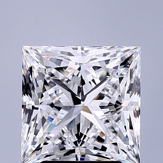3.73 ct. princess Lab Grown Diamond front image