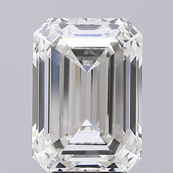 5.01 ct. emerald Lab Grown Diamond front image