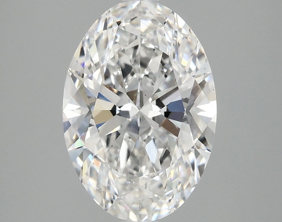 2.87 ct. oval Lab Grown Diamond front image