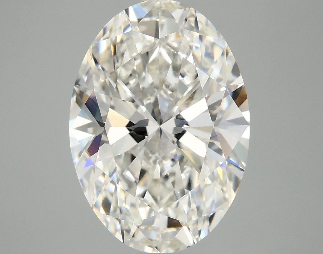 4.06 ct. oval Lab Grown Diamond front image