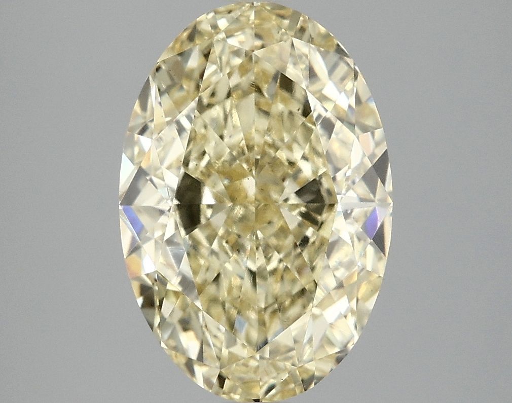 4.10 ct. oval Lab Grown Diamond front image