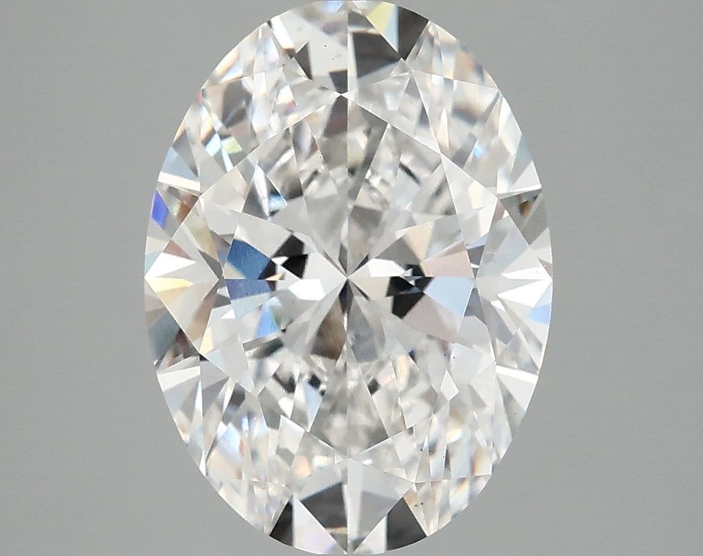 4.07 ct. oval Lab Grown Diamond front image