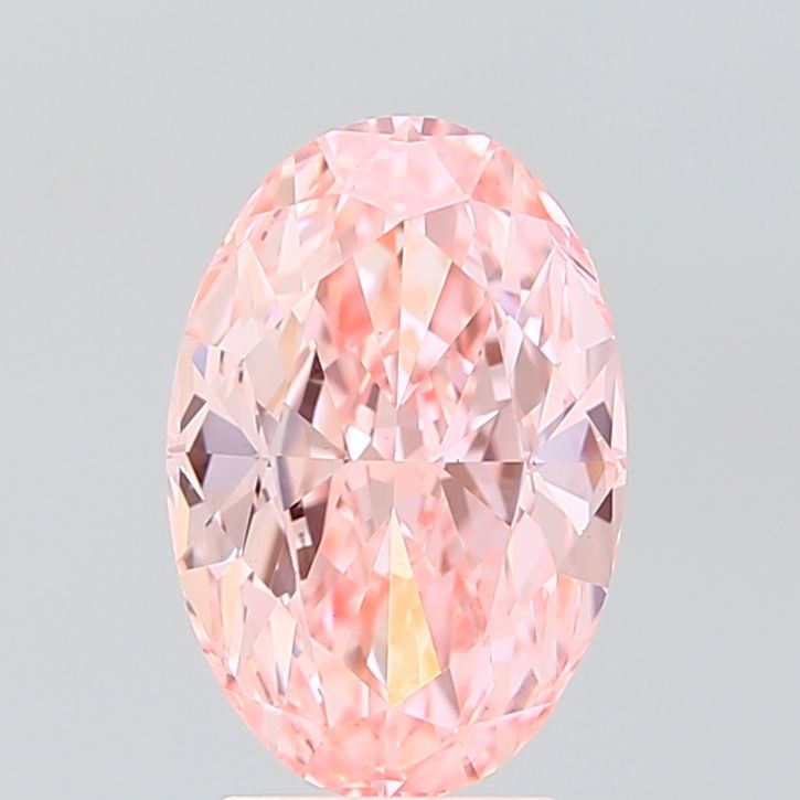 3.10 ct. oval Lab Grown Diamond front image