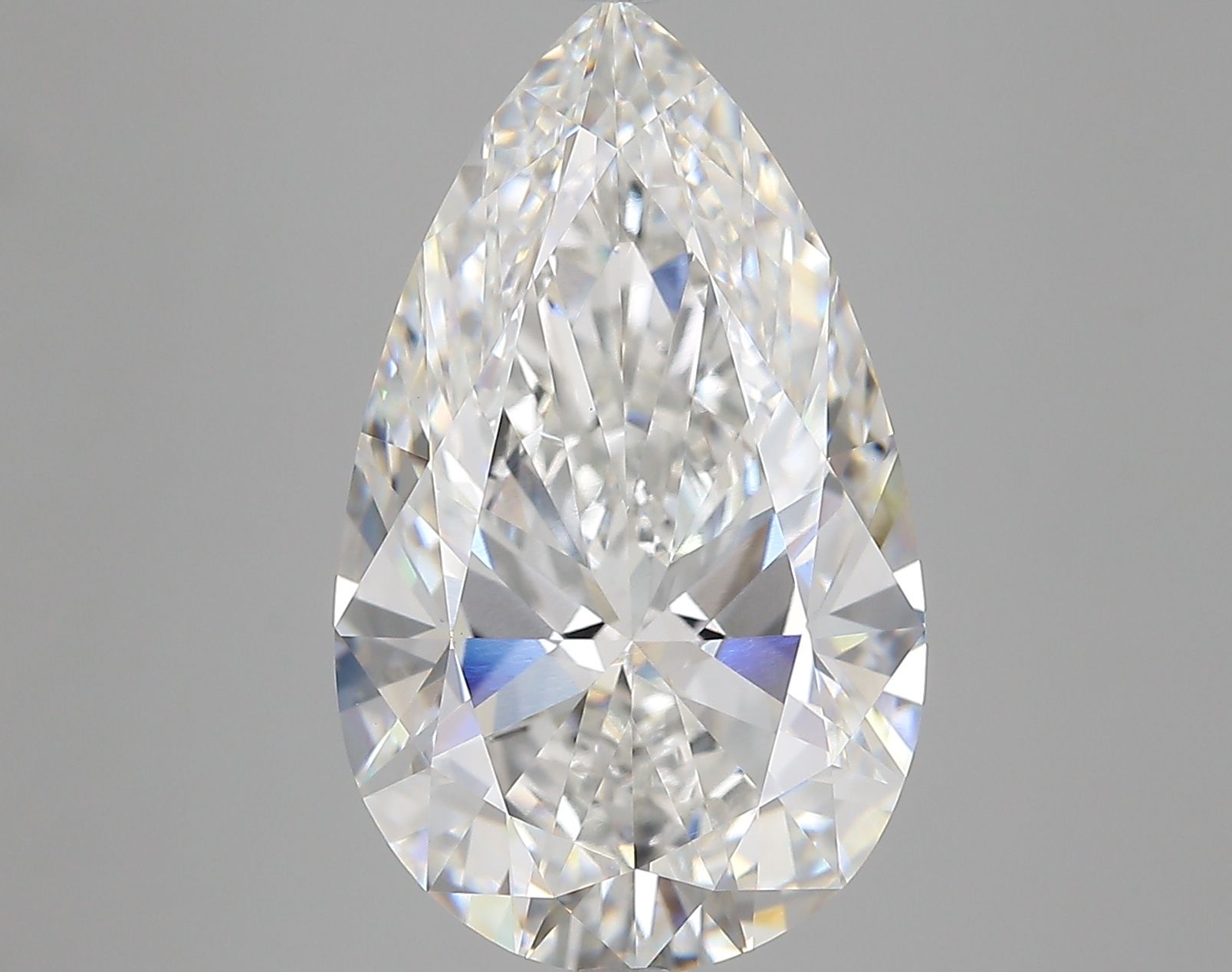 8.07 ct. pear Lab Grown Diamond front image