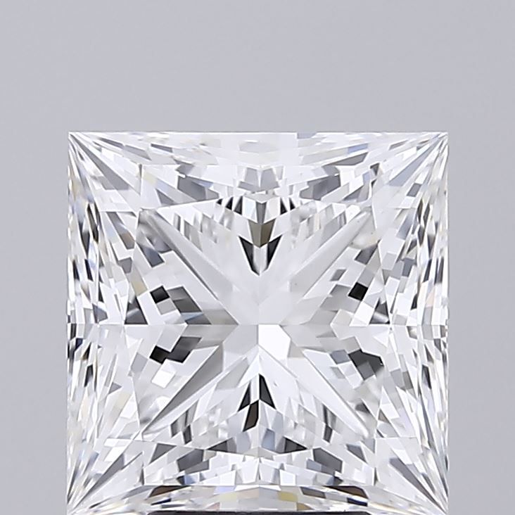 5.01 ct. princess Lab Grown Diamond front image
