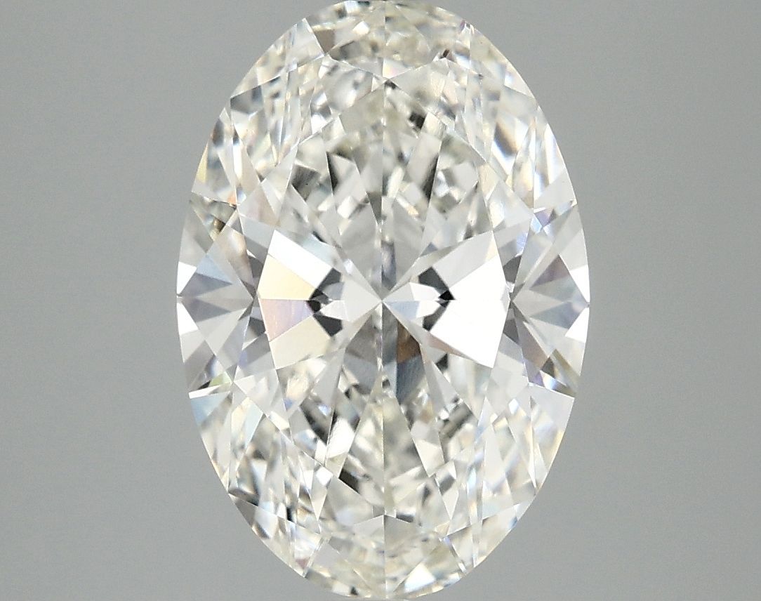 3.70 ct. oval Lab Grown Diamond front image
