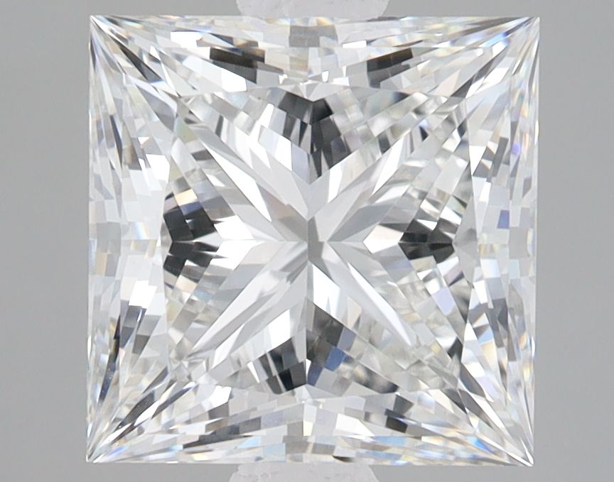 4.07 ct. princess Lab Grown Diamond front image