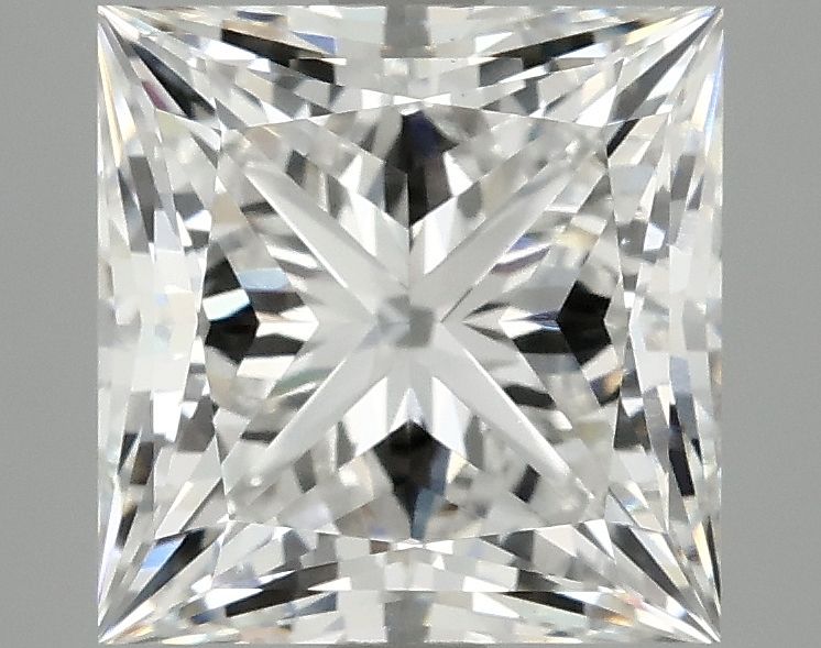 4.17 ct. princess Lab Grown Diamond front image
