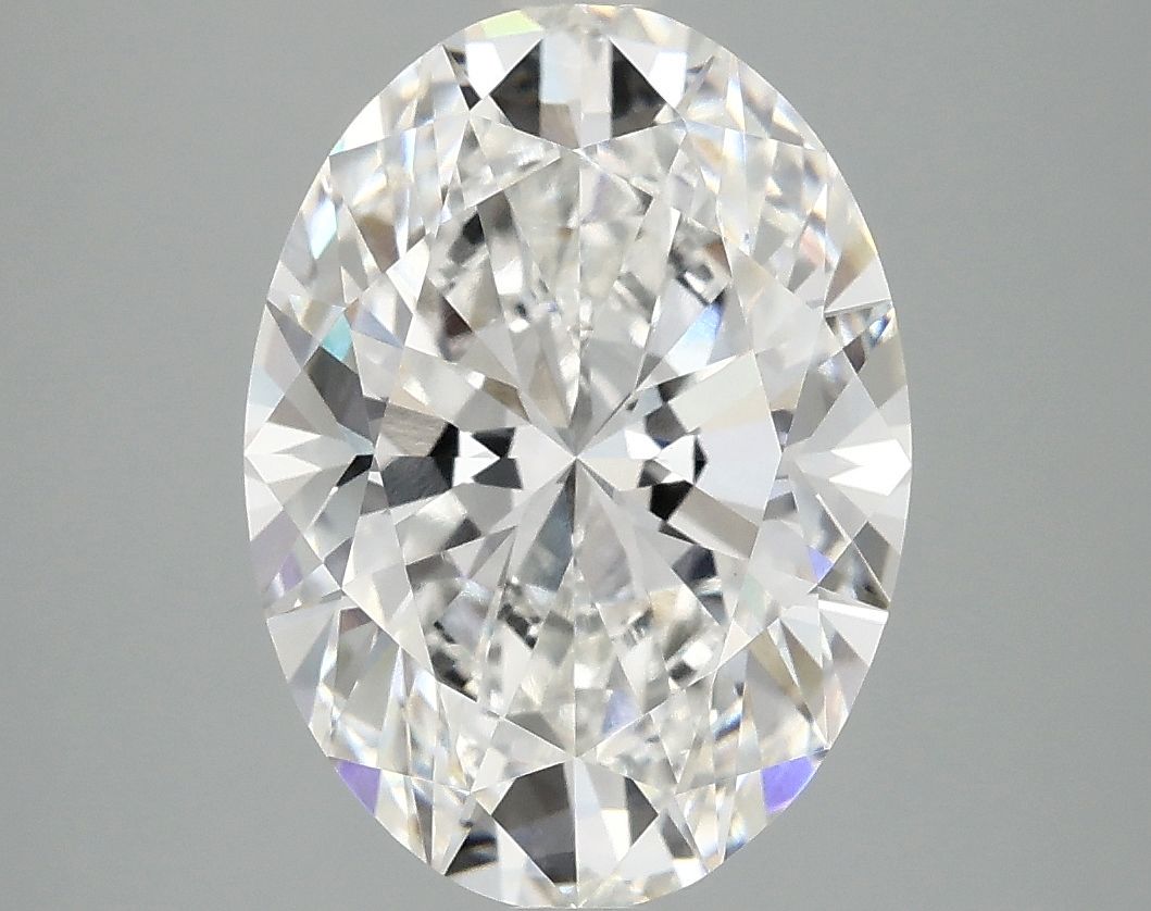 4.10 ct. oval Lab Grown Diamond front image