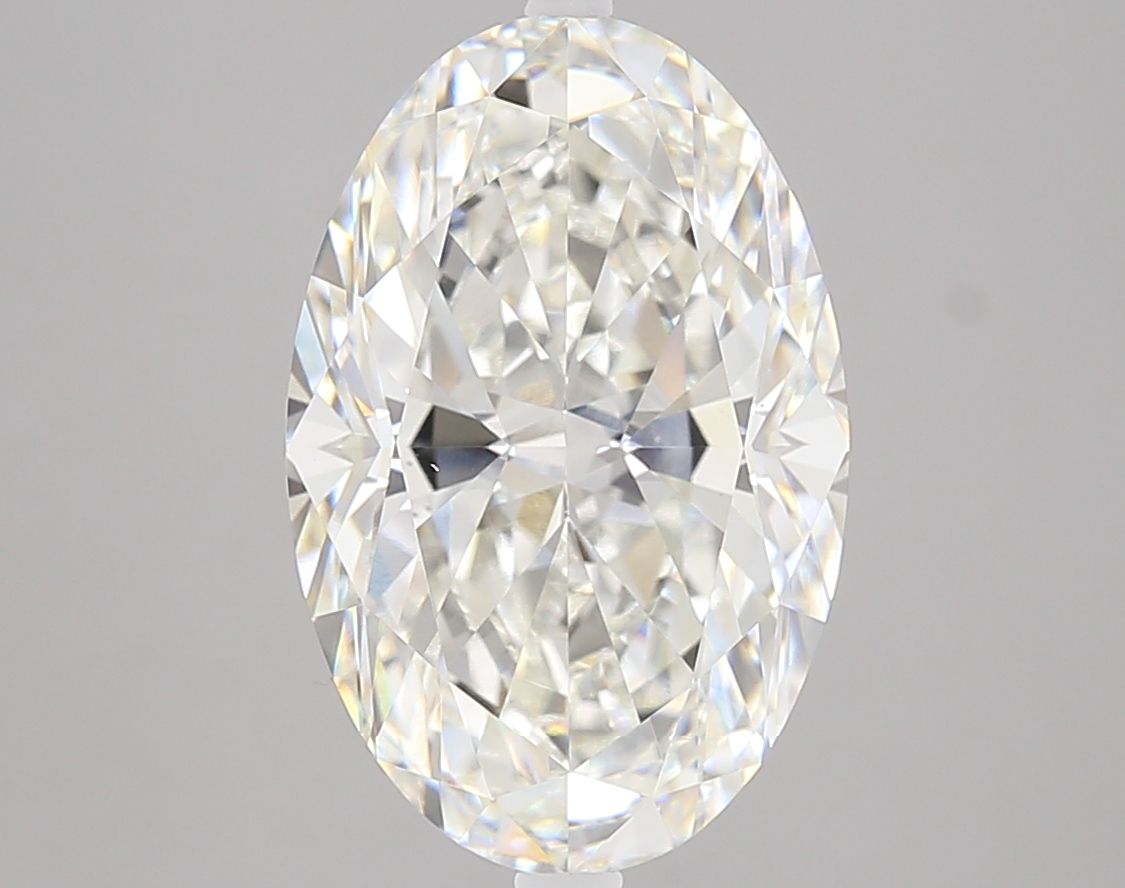 5.00 ct. oval Lab Grown Diamond front image