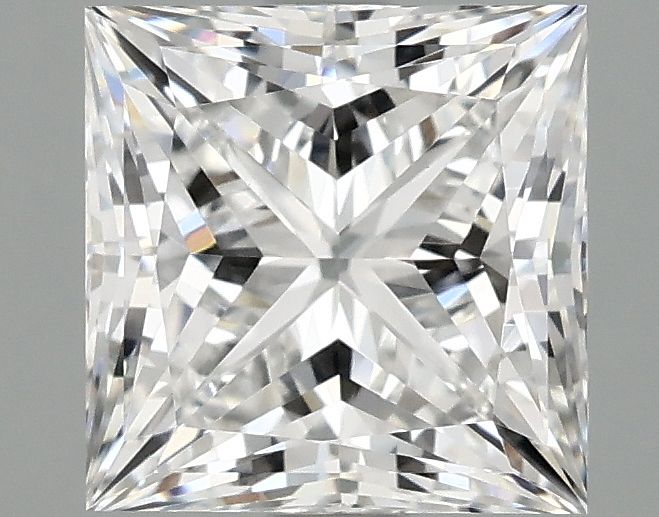 2.10 ct. princess Lab Grown Diamond front image