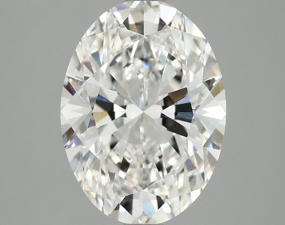 2.88 ct. oval Lab Grown Diamond front image