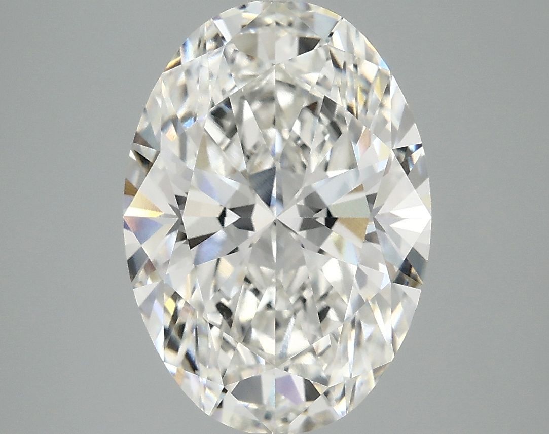 4.10 ct. oval Lab Grown Diamond front image