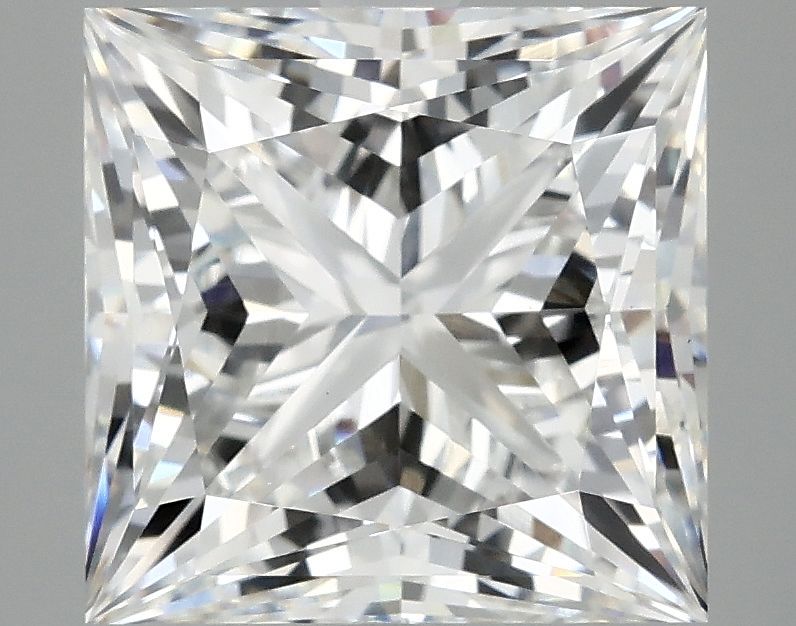 4.91 ct. princess Lab Grown Diamond front image